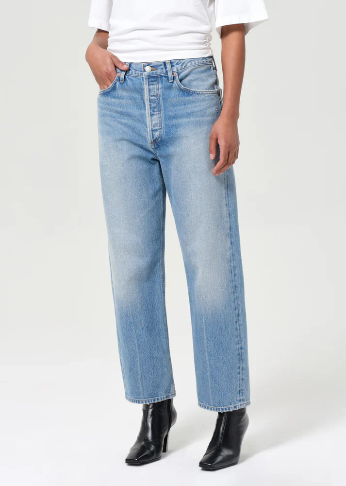 90's Crop Mid Rise | Agolde - Image 3