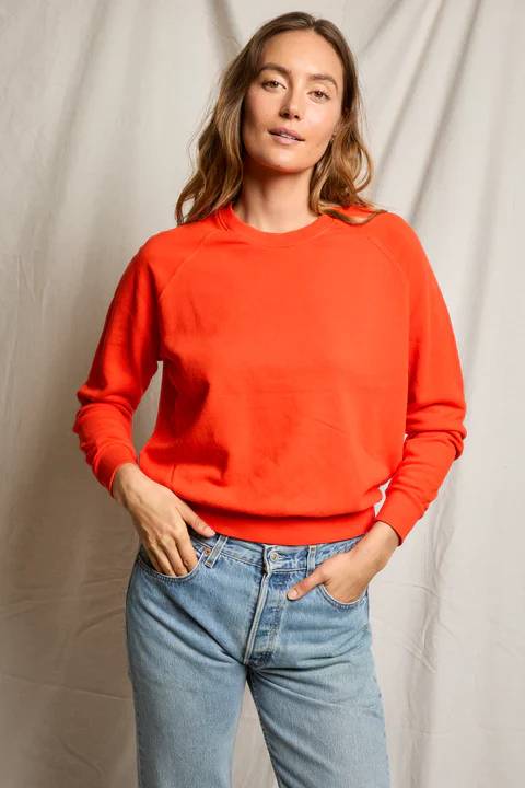 Alexi French Terry Sweatshirt | Perfect White Tee