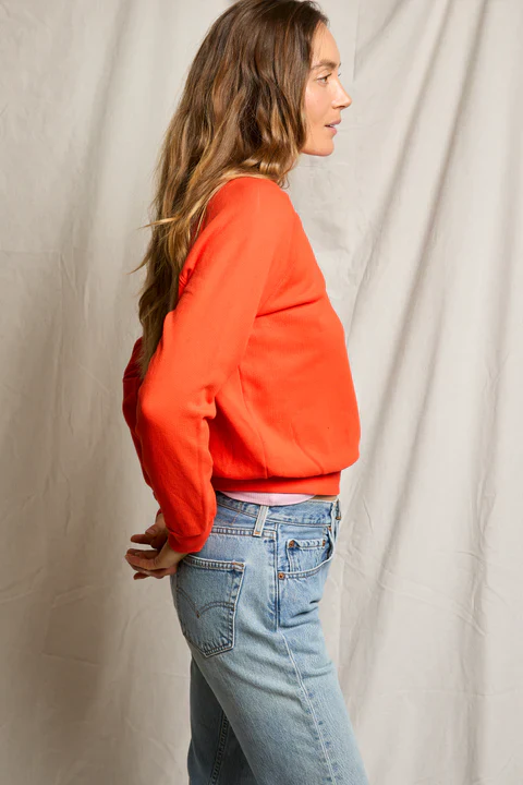 Alexi French Terry Sweatshirt | Perfect White Tee - Image 3