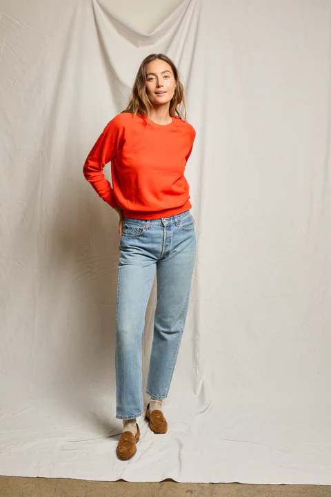 Alexi French Terry Sweatshirt | Perfect White Tee - Image 6
