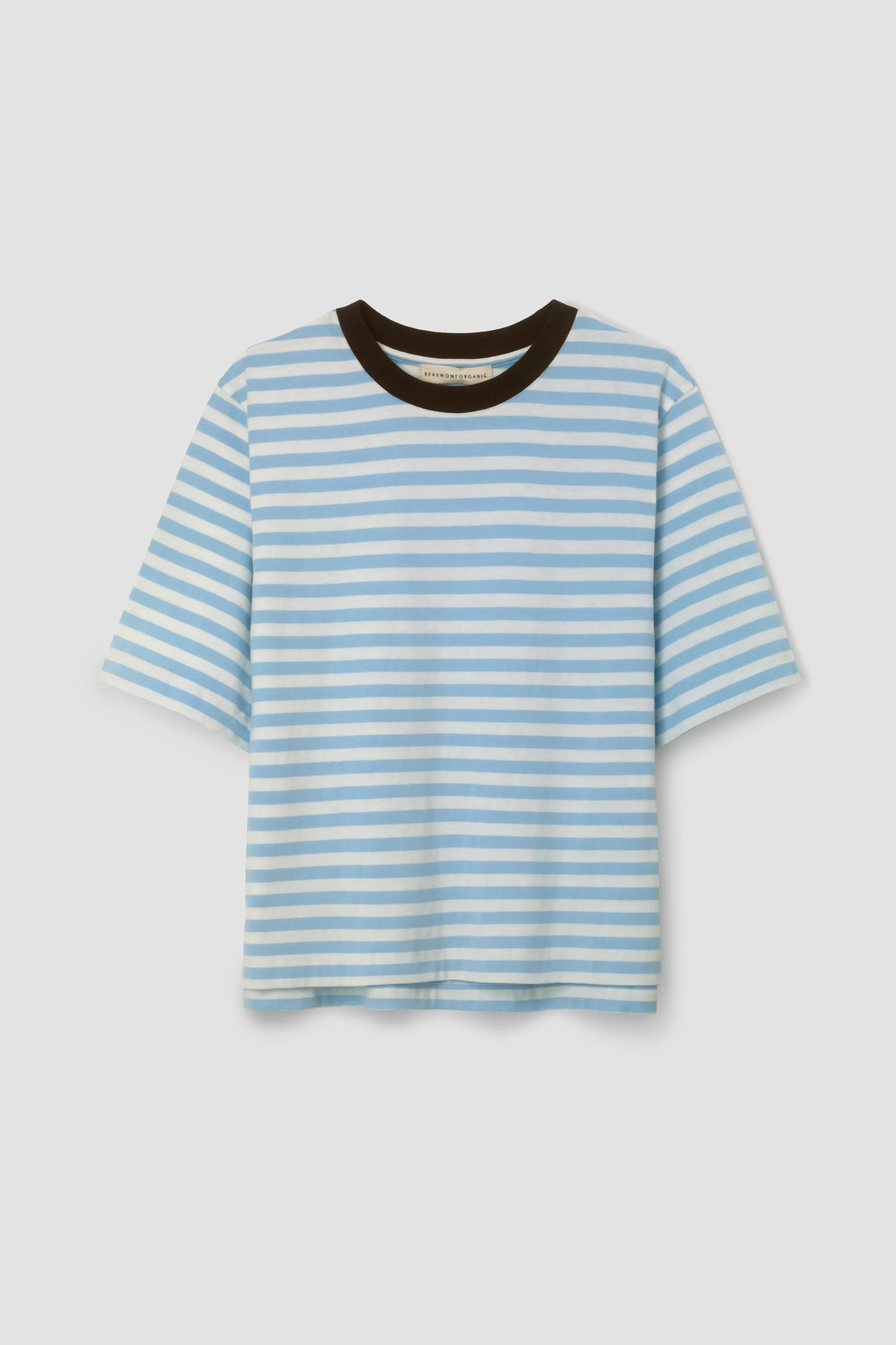 Bay Sue Boxy T-Shirt Pale Blue | Beaumont Organic - Image 6