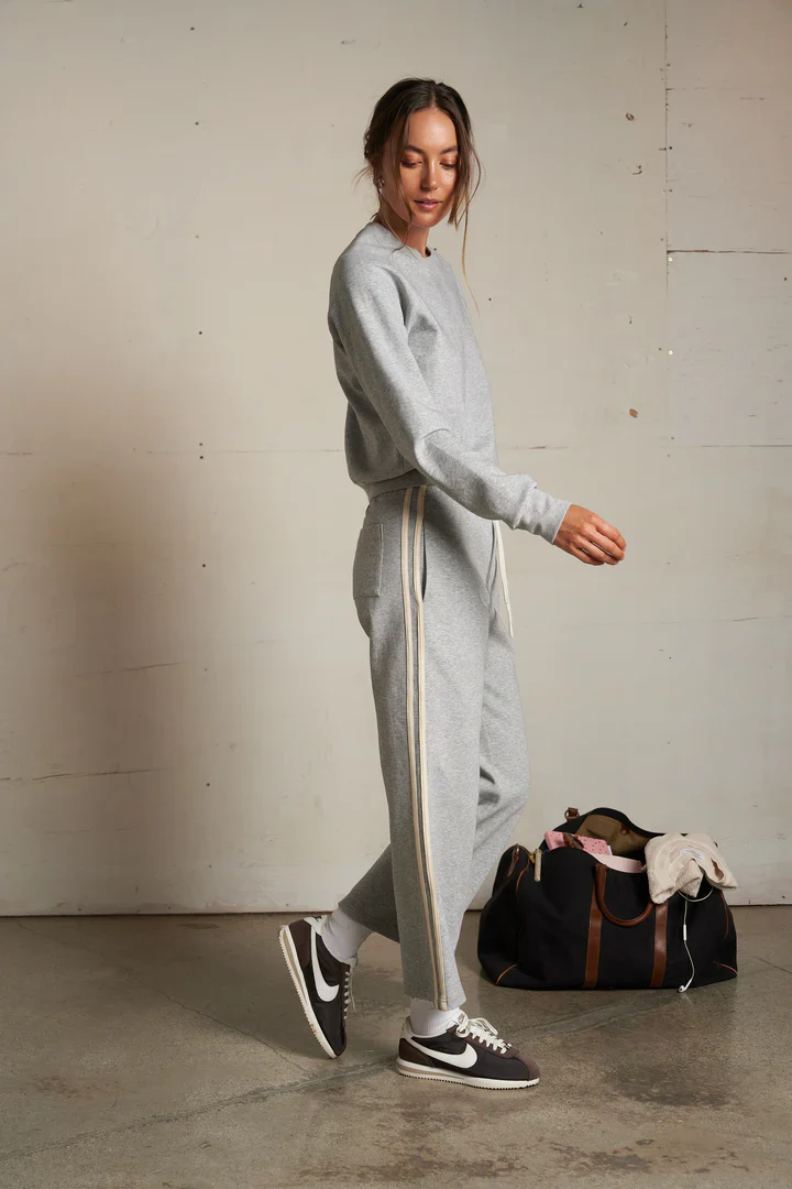 Claud Travel Pant Heather Grey | Perfectwhitetee - Image 3