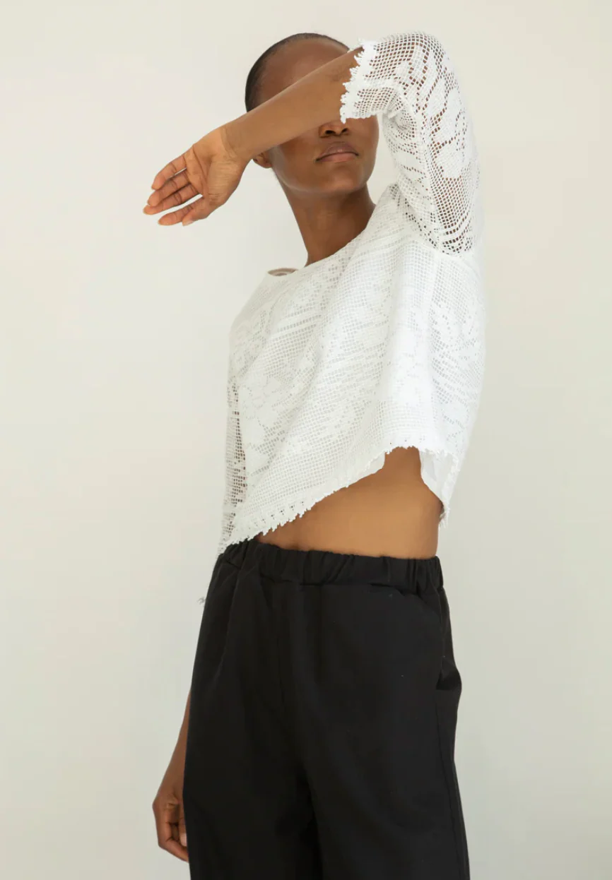 Daisy Fay Cotton Lace Top | Beaumont Organic