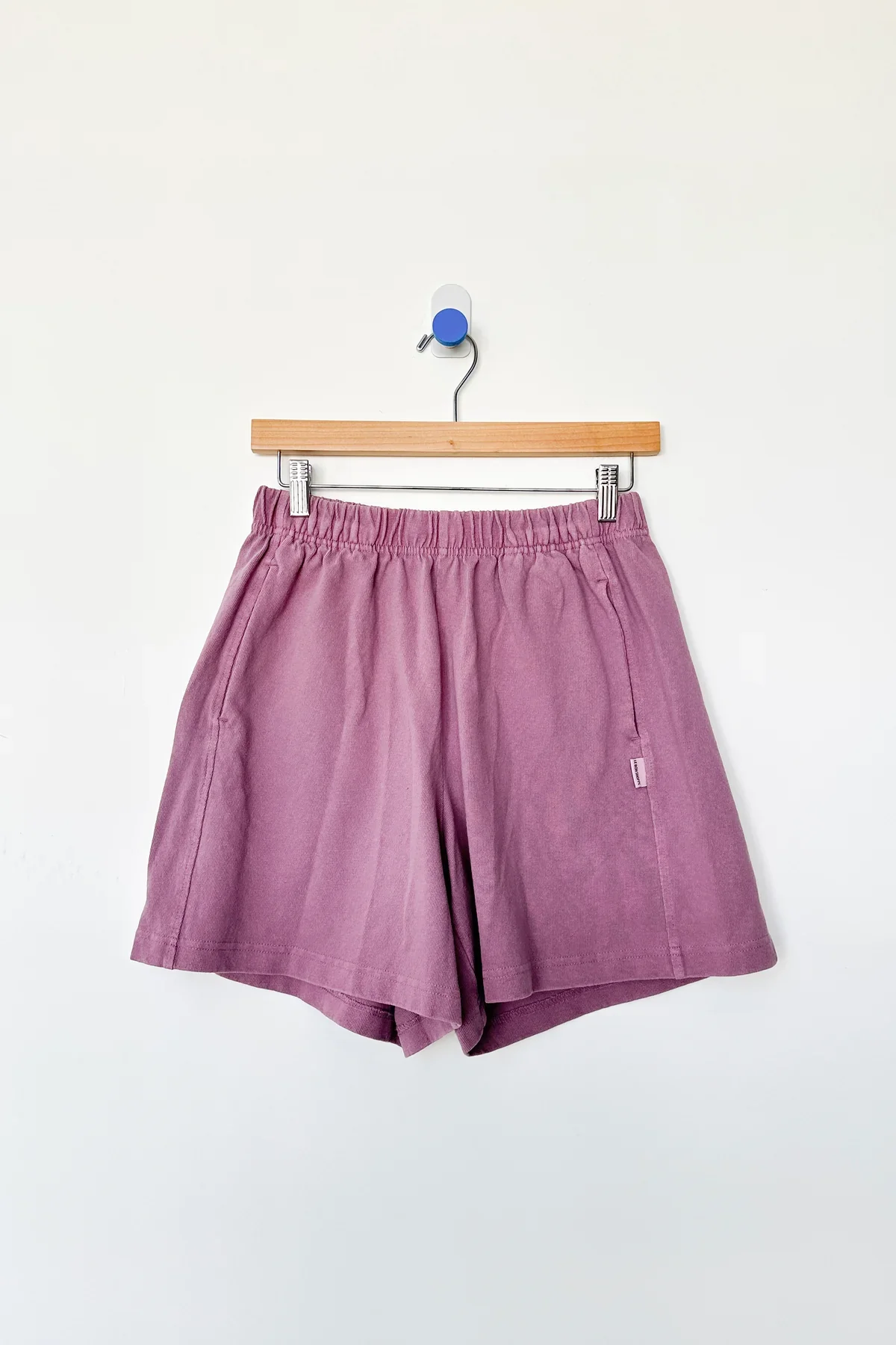 Flared Basketball Shorts Dusty Lilac | Le Bon Shoppe