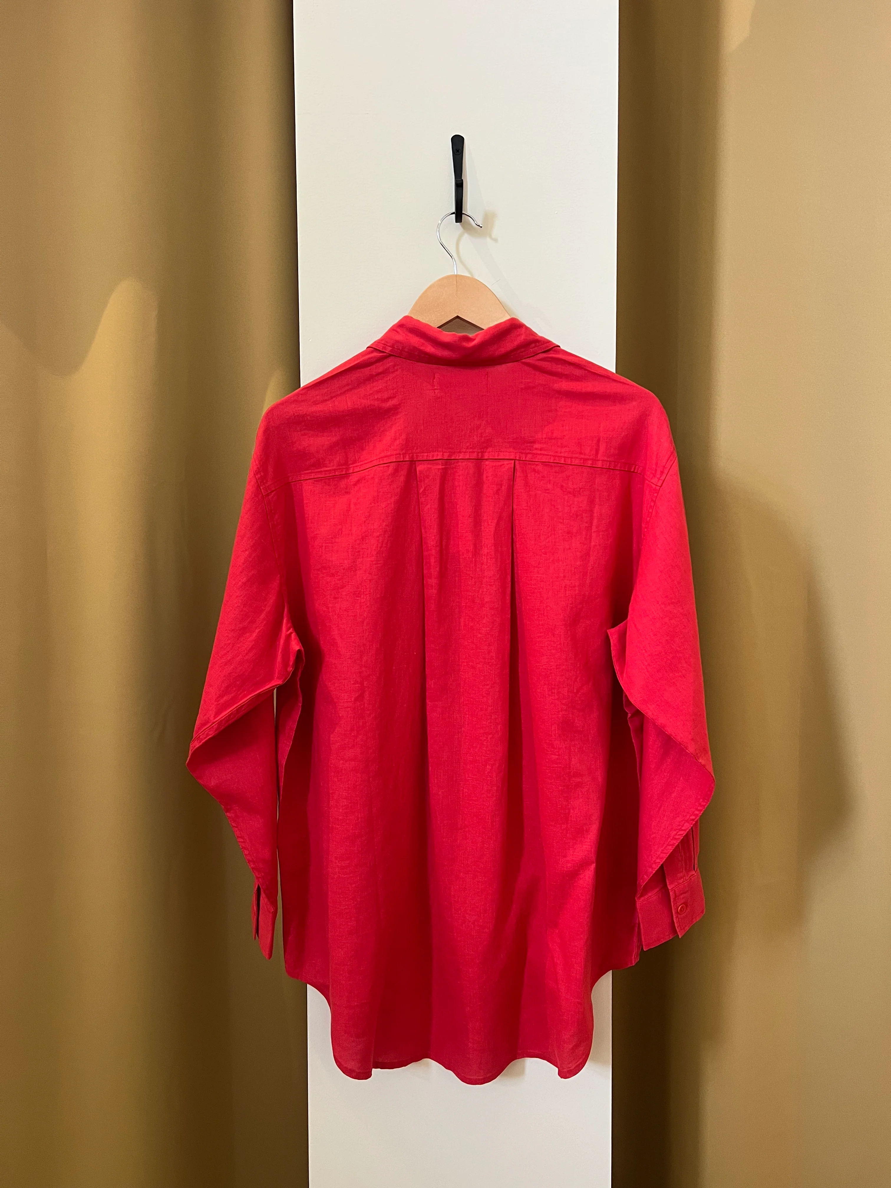 Gia Blouse in Tomato | Thinking Mu - Image 3