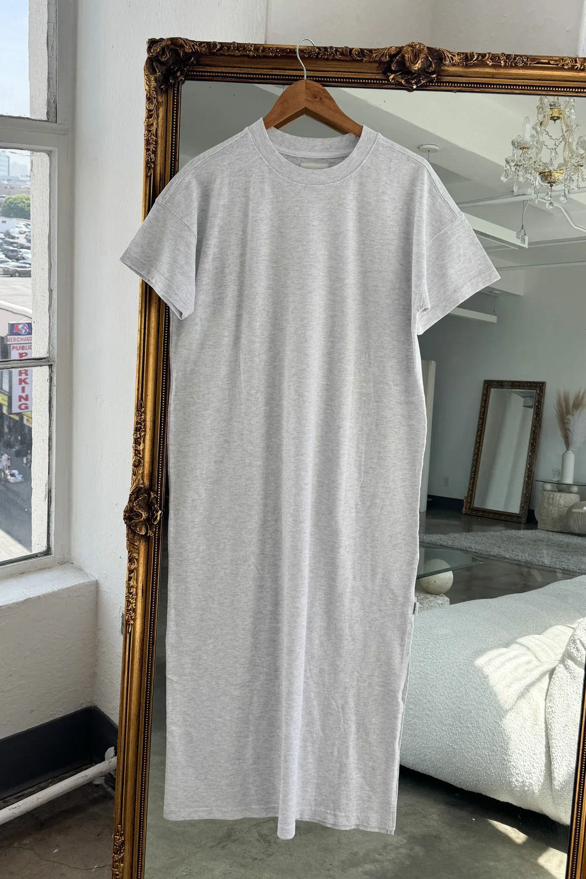 Her Dress in Ice Grey | Le Bon Shoppe - Image 2