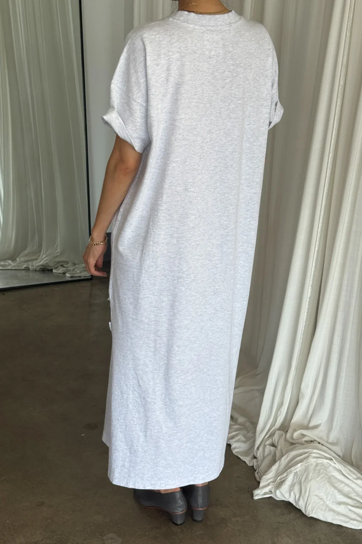 Her Dress in Ice Grey | Le Bon Shoppe - Image 4