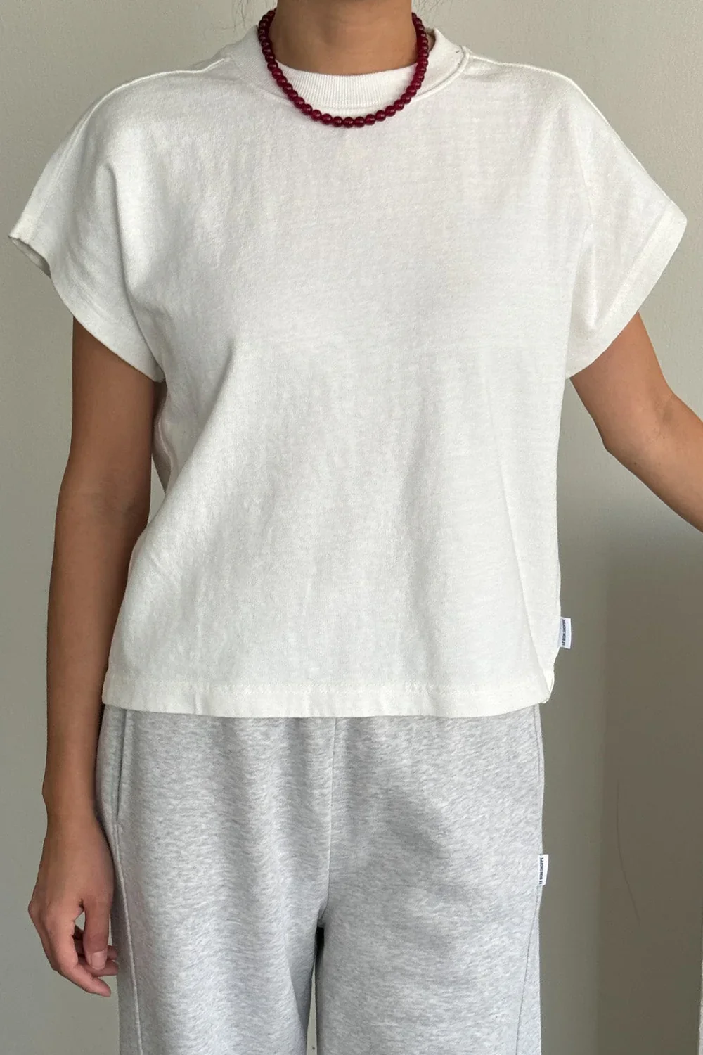 Jeanne Tee in White | Le Bon Shoppe - Image 2