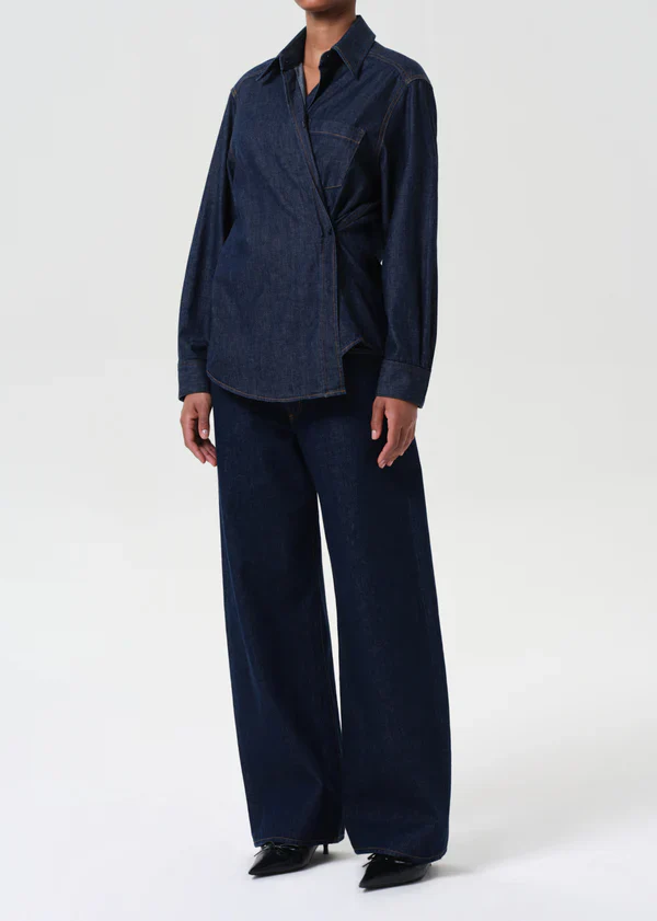 Kaelin Shirt in Dice | Agolde - Image 3