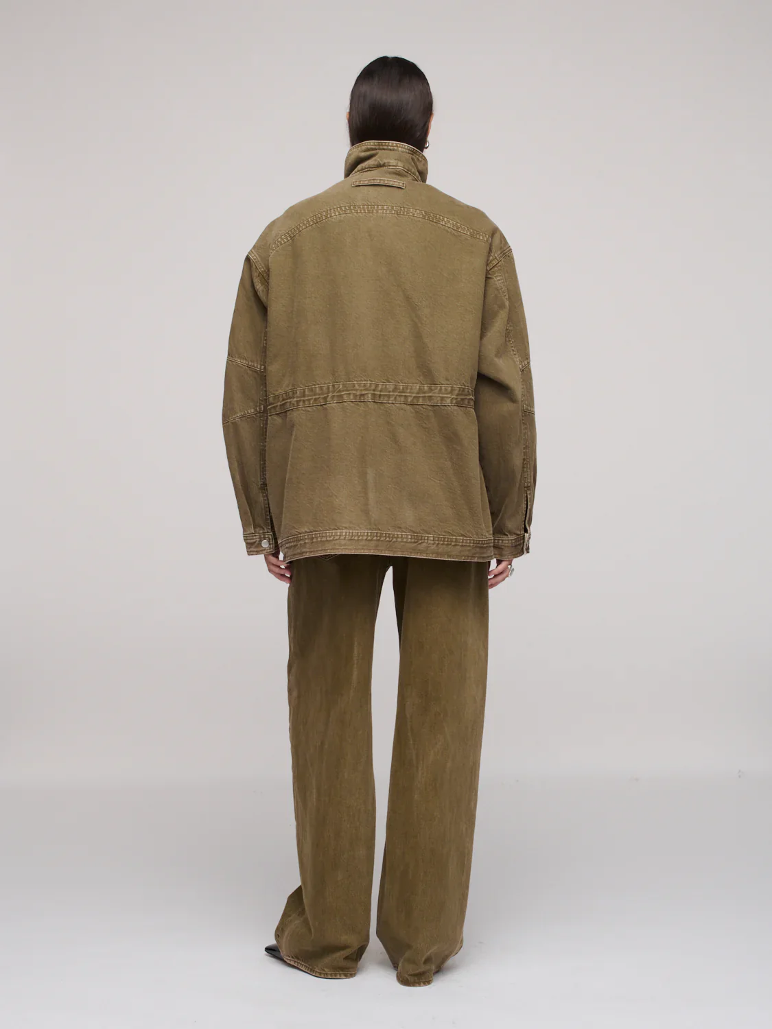 Mountain Jacket in Dark Olive | Dala Denim - Image 5