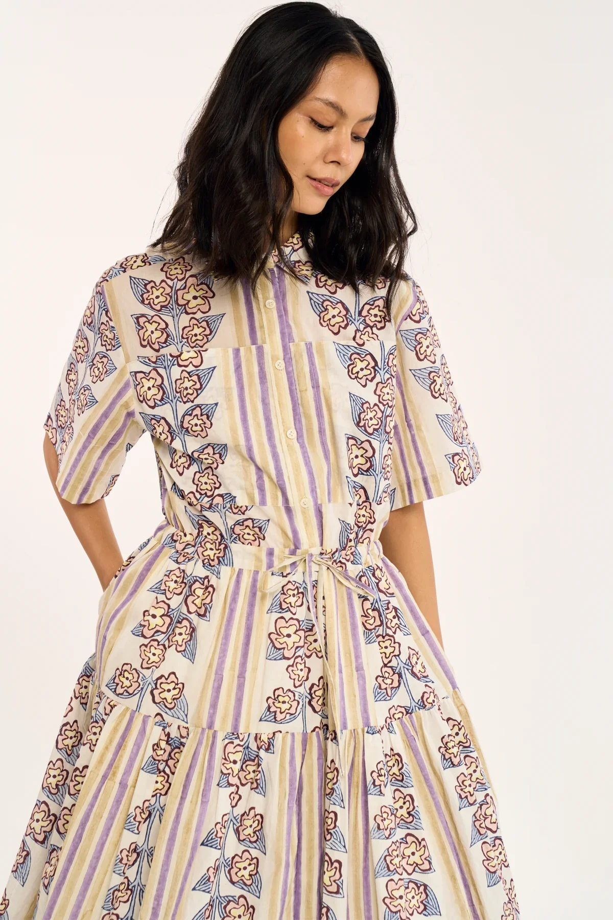 Orca Dress in Iris Blush | Rujuta Sheth - Image 4
