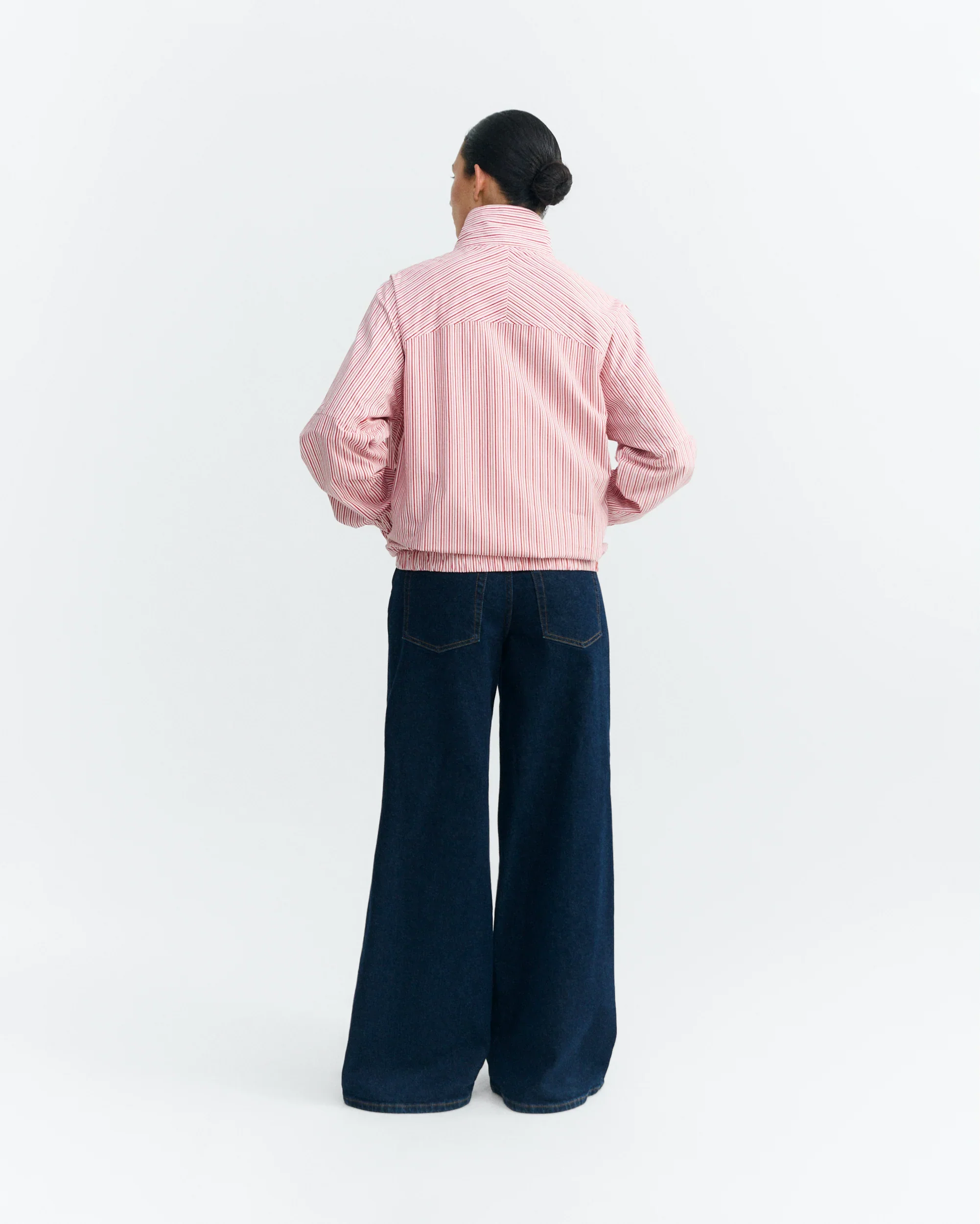 Monica Jacket in Red | Thinking Mu - Image 5