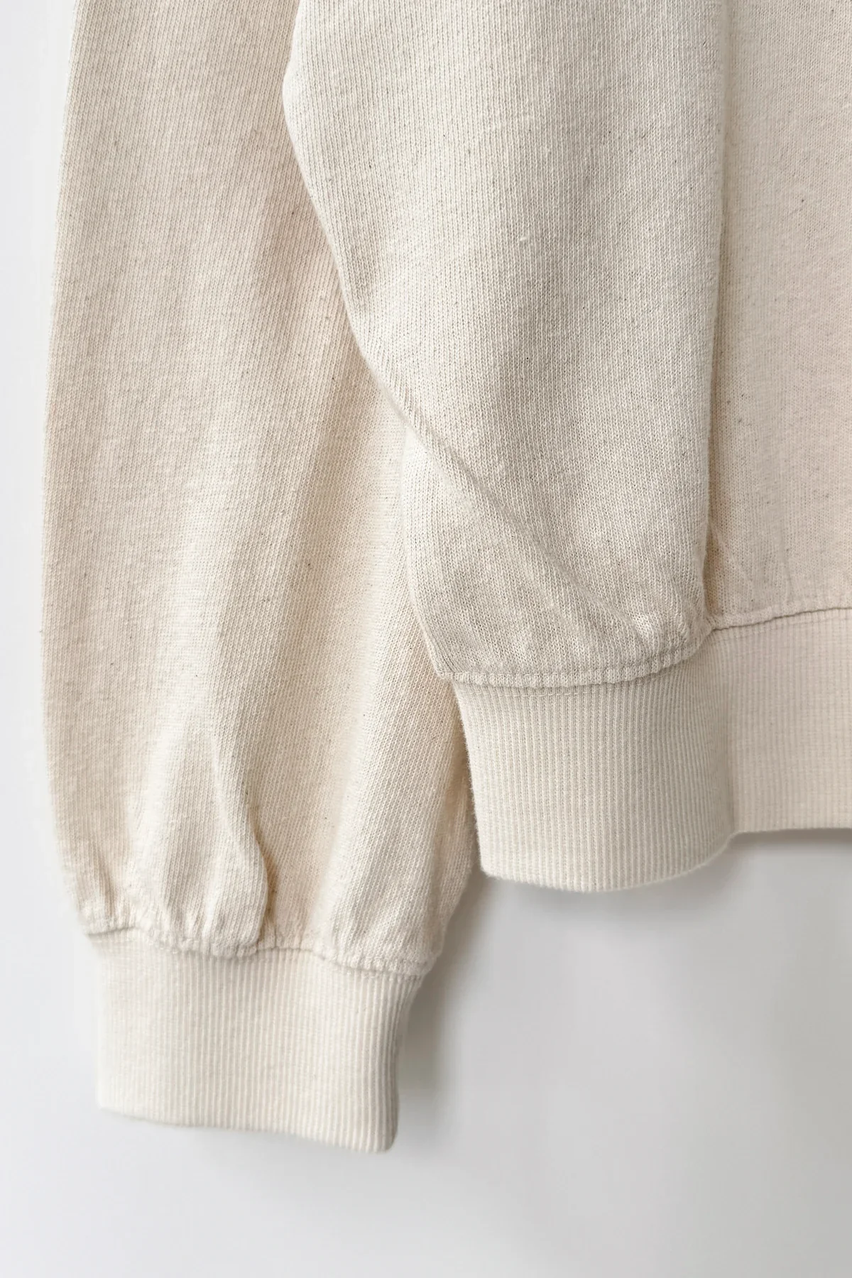 Polo Sweatshirt in Natural | Le Bon Shoppe - Image 7