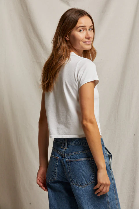 The Springsteen Tee in White | Perfect White Tee