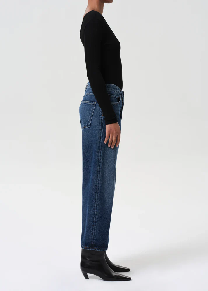 The Arc Jean (Crop) in Shortwave | Agolde - Image 4