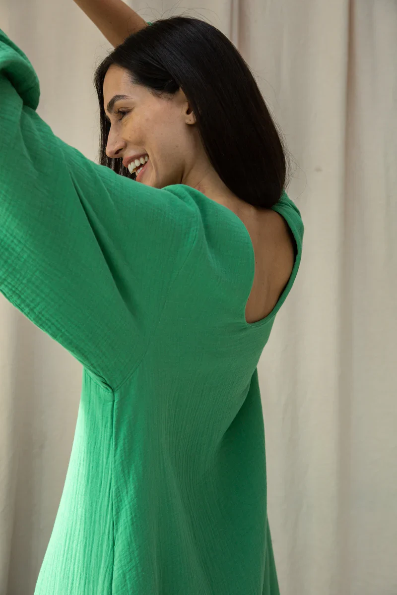The Henrietta in Palm Green | Beaumont Organic - Image 3
