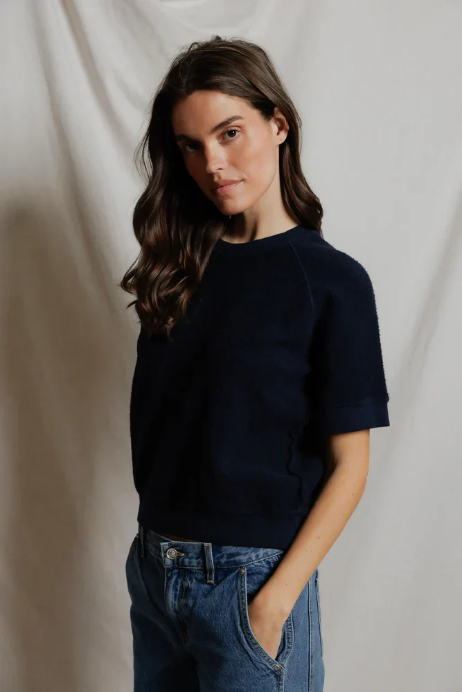 The Kennedy SS Fleece Navy | PWT - Image 3