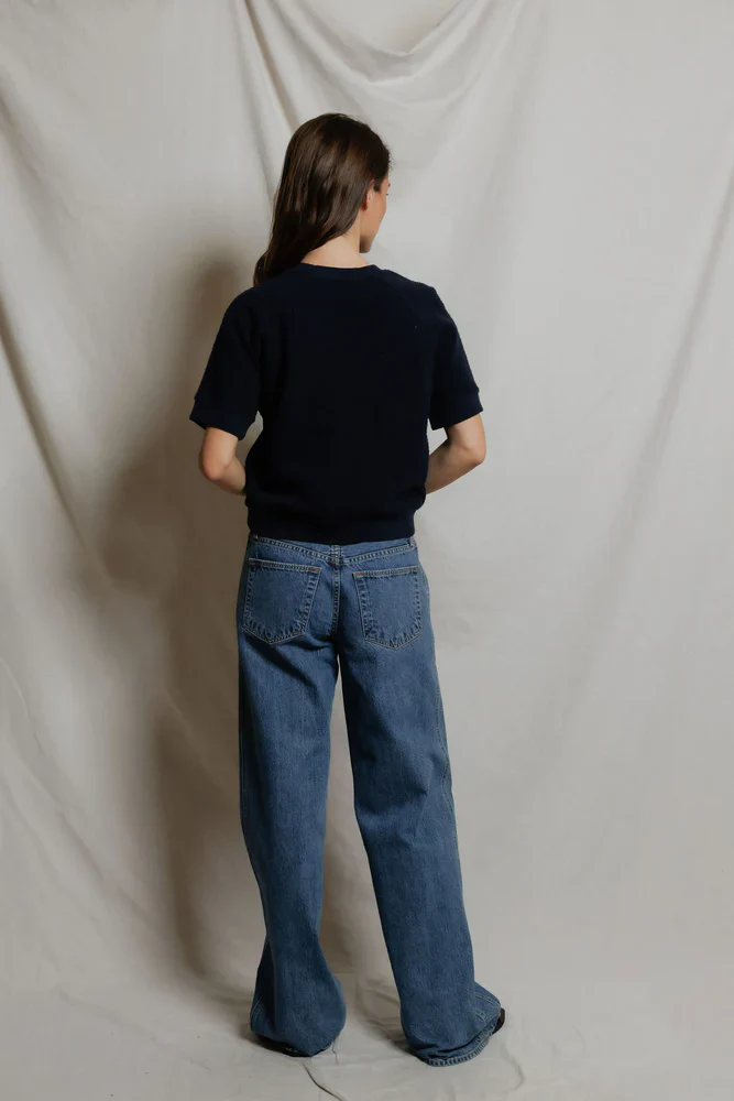 The Kennedy SS Fleece Navy | PWT - Image 4