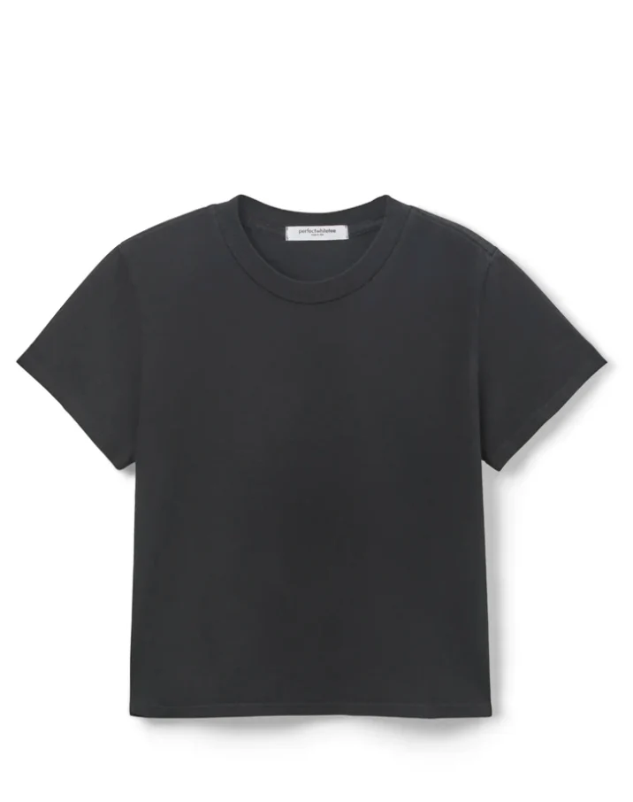 The Springsteen Tee in Black | Perfect White Tee - Image 4